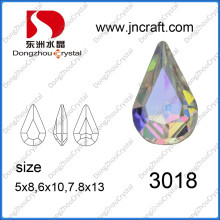 Dz-3018 Ab Tear Drop cristal strass pour la vente en gros